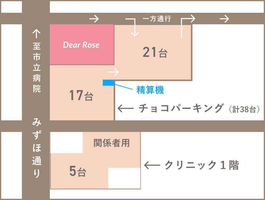 駐車場の地図